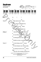 Daydream piano sheet music cover